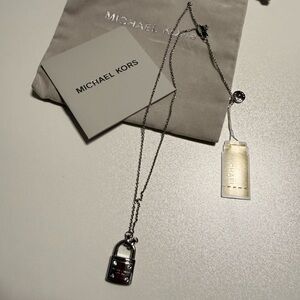 Michael Kors Silver Chain Necklace